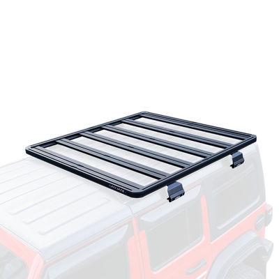 4x4 หลังคา แร็ค Gutter Mount สากล Car หลังคา Carrier Luggage สําหรับรถยนต์จีป วรานกลเลอร์ JL