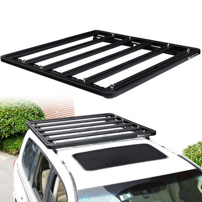 OEM ยอมรับ แร็ค หลังคาสําหรับ Toyota Land Cruiser LC200 LC150 ในผิวขาวดํา