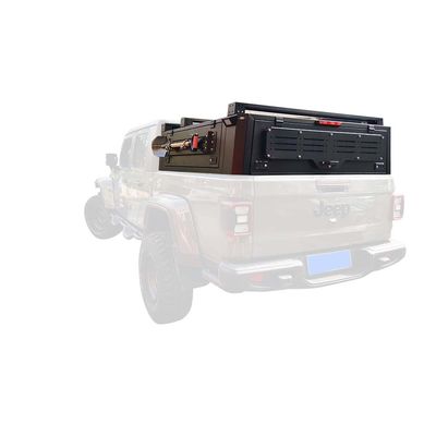 117 แผงอัลลูมิเนียมสีดํา ครอบคลุมเตียง Canopy สําหรับ Tundra Dodge RAM GMC และ TOYOTA Tundra
