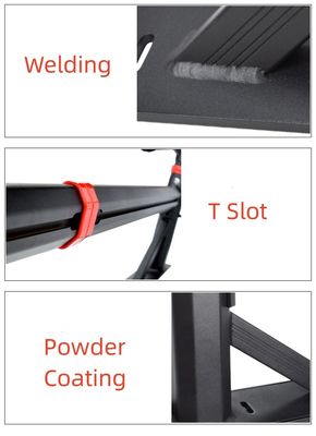ออฟโรเวย์ รถบรรทุก เตียง แร็ค OEM ความแข็งแรงสูง อลูมิเนียม Roll Bar