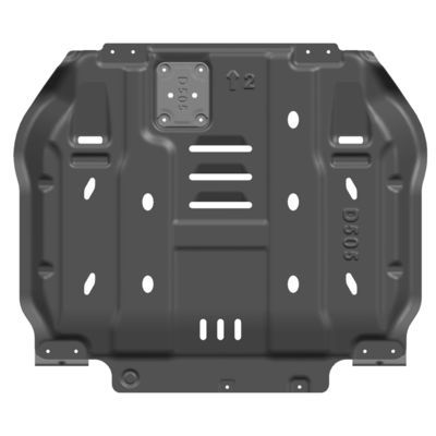 Magnalium Auto Parts for Ram 1500 เครื่องยนต์ หมวกปก ปรางแผ่นสกิด ปรางแผ่นชาสี