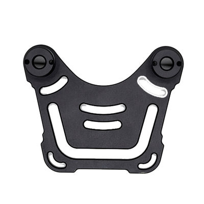 อลูมิเนียมสลัด A-Pillar Hood Mount แสงบราคเกตสําหรับ Jeep Wrangler JL 134 * 107 * 25mm