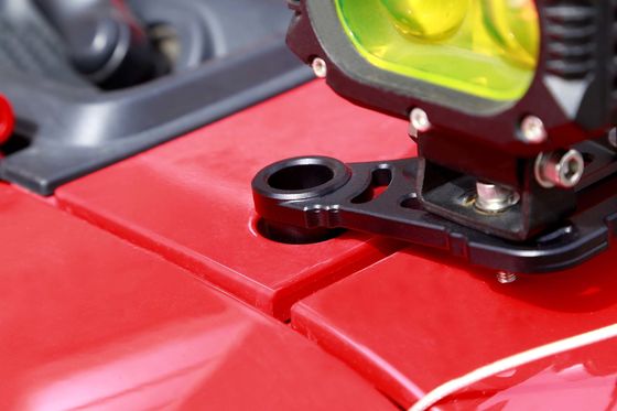 2018-2019 Jeep Wrangler JL อุปกรณ์เสริม อลูมิเนียมสับสนธิ A Pillar Light Mount Bแร็คets