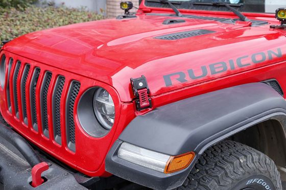อลูมิเนียม Jeep Wrangler Jl Hood Lock OEM Jk Locking Hood Latch