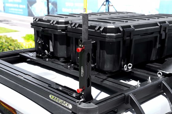 มหาวิทยาลัย 4x4 อุปกรณ์เสริมนอกถนน รากหลังคา มอนท์ ธงสตูล แบรคเกต สไตล์เครื่องกล