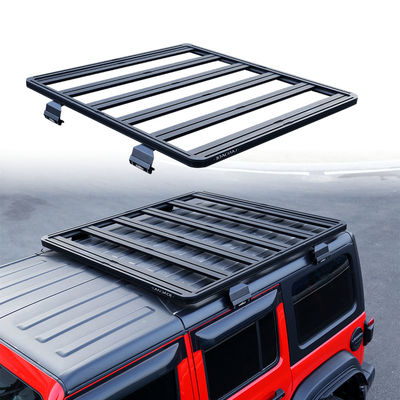 AL6063 SS304 รากหลังคาสําหรับ Jeep Wrangler JL สากล 4X4 อุปกรณ์เสริม ขนกระเป๋าเดินทาง