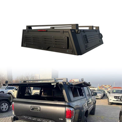 ระบบ แร็ค เตียงรถบรรทุกพับที่ประหยัดพื้นที่สําหรับ Toyota Tacoma Hardtop Topper Canopy