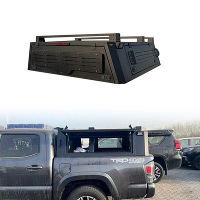 ระบบ แร็ค เตียงรถบรรทุกพับที่ประหยัดพื้นที่สําหรับ Toyota Tacoma Hardtop Topper Canopy