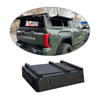 2023 Toyota Tundra Hardtop Canopy Locking Function ระบบเตียงรถบรรทุกสกัดจากอลูมิเนียม