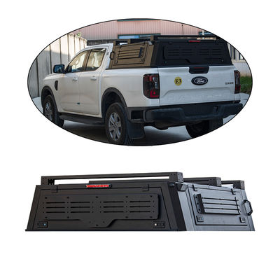 JMC DADAO 4x4 พิกอัพ รถกระบะ Canopy สูง-ดํา ฝุ่นเคลือบ รถกระบะ Camper เตียงครึ่งสูง