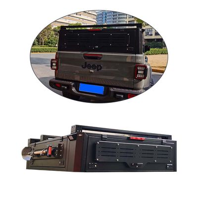 2019- Jeep Gladiator Hardtop Topper Canopy Truck ระบบเตียงเตียงพร้อมปกแบบแข็ง