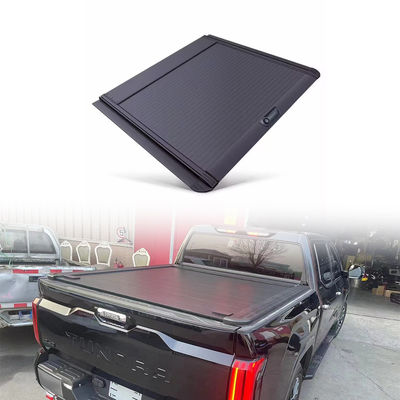 OEM ยอมรับ Roll Up Tonneau Hard Roller Lid สําหรับ 4X4 Pickup Truck เตียงไม่มีการเจาะ