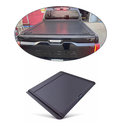 OEM ยอมรับ Roll Up Tonneau Hard Roller Lid สําหรับ 4X4 Pickup Truck เตียงไม่มีการเจาะ