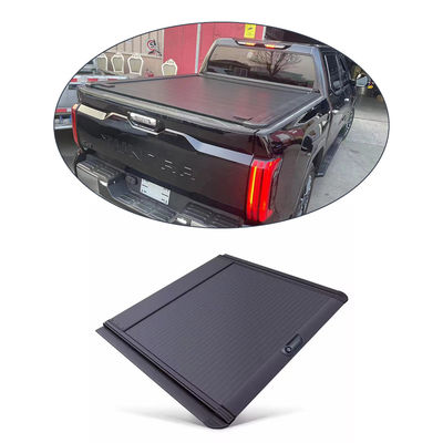 OEM ยอมรับ Roll Up Tonneau Hard Roller Lid สําหรับ 4X4 Pickup Truck เตียงไม่มีการเจาะ