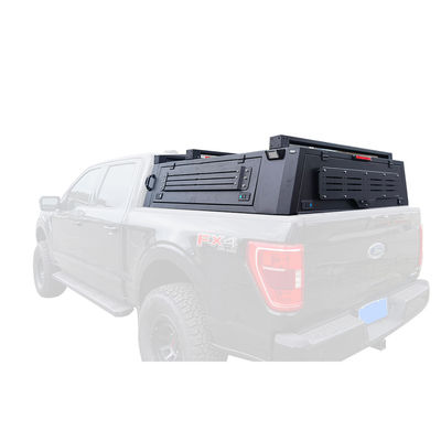 ฟอร์ด F150 Raptor 2018 ไม่มีการเจาะออกแบบอะลูมิเนียมสกัดรถบรรทุก เตียง Hardtop Topper Canopy