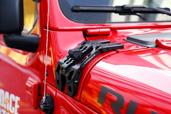 OEM ยอมรับ สะสมอลูมิเนียมสูง LED ไดรฟิ้งไลท์ Bแร็คet ม้าเสาสําหรับ Jeep JL