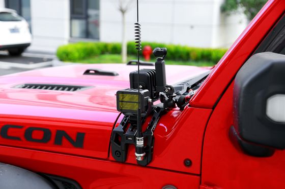 OEM ยอมรับ สะสมอลูมิเนียมสูง LED ไดรฟิ้งไลท์ Bแร็คet ม้าเสาสําหรับ Jeep JL