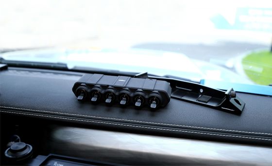 หลังคา แร็ค Mount Wireless 6 Gang LED Car Control Switch Panel สําหรับการติดตั้งรถยนต์ทั่วไป