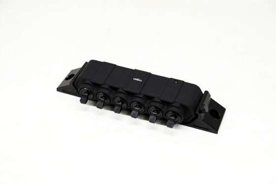 รถยนต์ทั่วไป Offถนน Wireless 6 Gang LED Control Switch Panel ระบบรีเล่ย์อิเล็กทรอนิกส์