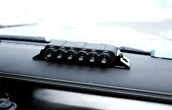 รถยนต์ทั่วไป Offถนน Wireless 6 Gang LED Control Switch Panel ระบบรีเล่ย์อิเล็กทรอนิกส์