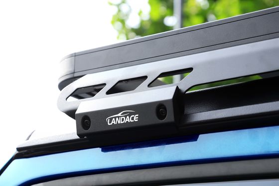 อิเล็กทรโฟเรซิสและผิวเคลือบผง 4x4 รางหลังคาสําหรับ Jeep Wrangler JT รางหลังคา