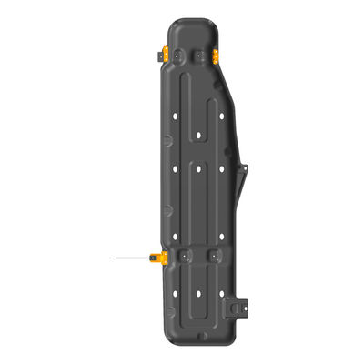 แม็กนาเลียม/เหล็ก Yamaha FZ16 2003-2009 4นักวิ่ง Skid Plate สีดํา/เงินสําหรับสูง