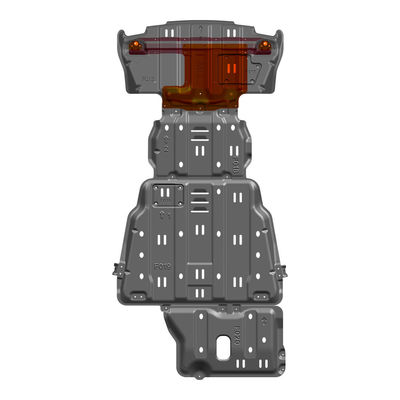 OEM ยอมรับแผ่นสกิดซิลิโคนสําหรับโตโยต้า 4นักวิ่ง TRD / SR5 แอนติสกิด Dish Pot Pan