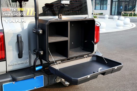 Off-ถนน ดีไซน์ใหม่ Power เสื้อโค้ทing Wrangler Tailgate กล่องเก็บของภายนอก สําหรับถัง 300 BJ40 สําหรับ Wrangler JL JK ถัง 300 BJ40