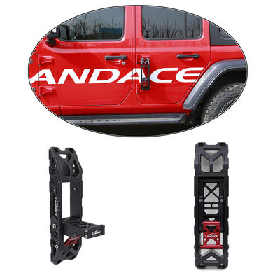 การจัดส่งรวดเร็ว ริมประตูด้าน สําหรับ Jeep Wrangler การจัดตั้งประตูด้านล่างด้วยโลโก้ตามสั่ง