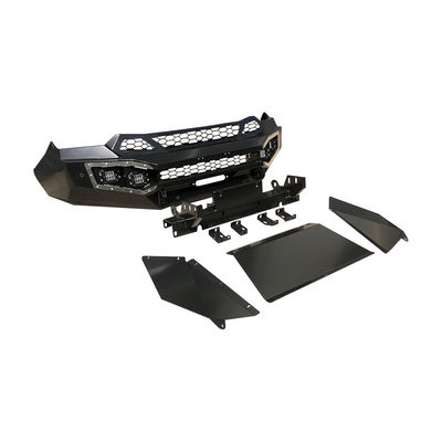 ติดตั้งรถยนต์เดิมหลุมนอกถนน เหล็กภาระหนัก Winch ป้องกัน กันชน สําหรับ ISUZU Dmax