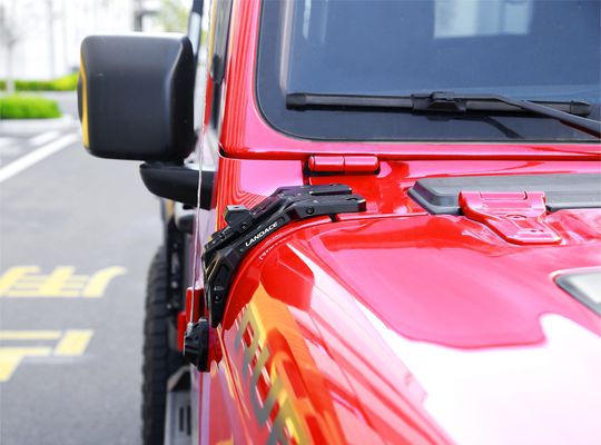 JEEP 2021- Wrangler Light Mounting Bแร็คets CNC เครื่องแปรรูปด้วยเหล็กอัลลูมิเนียมทนทาน