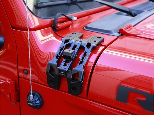 Wrangler Off-ถนน Silver Light Mounting Bแร็คets ด้วยการออกแบบแบบเครื่องจักร CNC ที่สูง