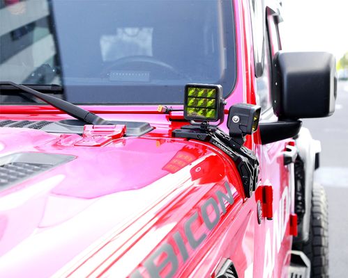 4x4 อุปกรณ์เสริมภายนอกของยานยนต์ CNC เครื่องแปรรูปพับปรับแสงสําหรับ Jeep Wrangler