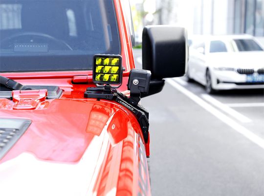 เครื่องพับปรับแสงสําหรับ Jeep Wrangler JL เงิน