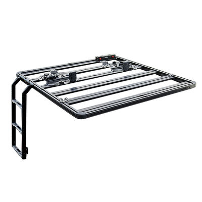 18-23 Wrangler Rubicon Jeep หลังคา Side Climbers Ladder Offถนน Steel Climb Ladder ราคาโรงแรมในประเทศอเมริกา
