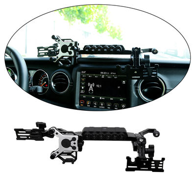 Jeep 210*65*38mm Center Console Bแร็คet Phone Holder พร้อมปานีลสวิทช์รถไร้สาย