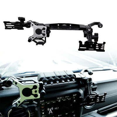 Jeep 210*65*38mm Center Console Bแร็คet Phone Holder พร้อมปานีลสวิทช์รถไร้สาย