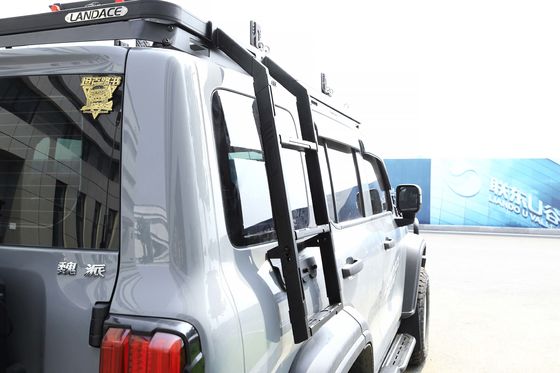 840*400*320mm ถัง 300 4x4 อุปกรณ์เสริมนอกถนน รถยนต์ หลังคาการติดตั้งแม่เหล็กบันไดด้านสําหรับ GWM