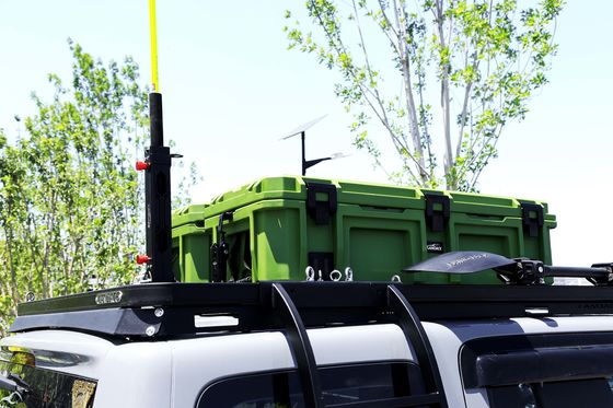 มหาวิทยาลัย 4x4 ปิดถนน หลังคา แร็ค Mount Flagpole Bแร็คet 308*98.5*51.4 มิลลิเมตร