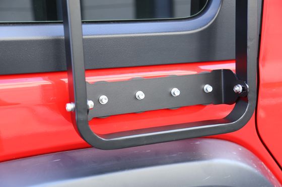 JEEP รถยนต์ Fittment ดําอะลูมิเนียม หลังคา แร็ค Ladder สําหรับสภาพแวดล้อมที่ท้าทาย