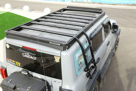 High- Car Ladder หลังคา แร็ค Side Wall Retrofit Kit สําหรับถัง 300 จากงานผลิตโลหะ
