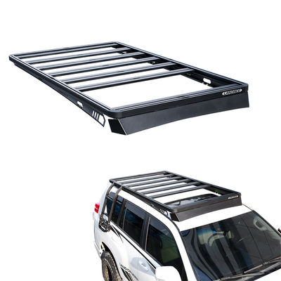 เครื่องบรรทุกกระเป๋าสตางค์สําหรับ Toyota LC150 LC200 ในเหล็กอัลลูมิเนียมสีดํา