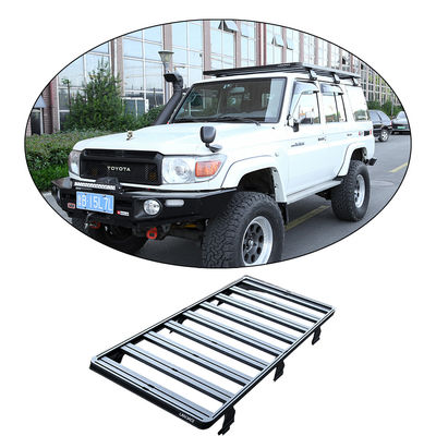 LC76 หลังคา Mount Cargo Carrier Basket ด้วยการออกแบบที่โดดเด่นและโลโก้ของแลนเดส