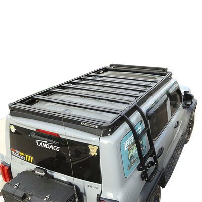 สีดํา 4X4 อัลลูมิเนียมสกัดล่างกระถางกระเป๋าสะพายสินค้า 300 อุปกรณ์เสริม รากรถไฟฟ้าหลังคาสําหรับ GWM