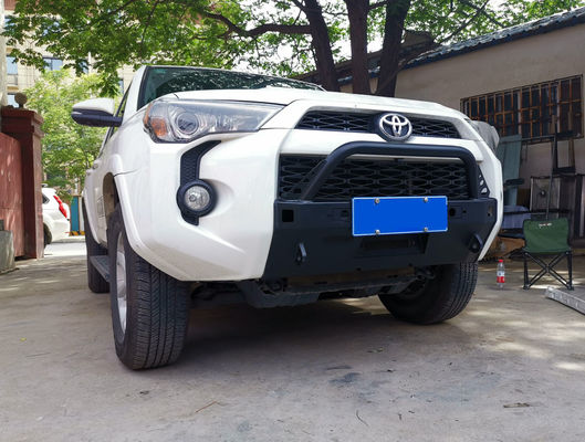 สีดํา ปิดถนน 4x4 กันชน Toyota 4นักวิ่ง กันชน การติดตั้งรูรถเดิม