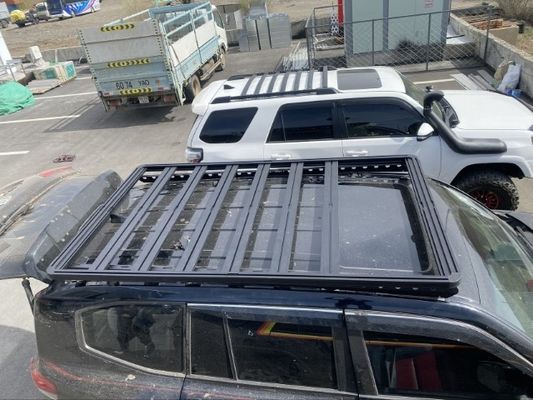 SUS304 หลังคอติดตั้ง สากล Car หลังคา Carrier สําหรับ Toyota LC300 พลาตฟอร์มหลังคาบน