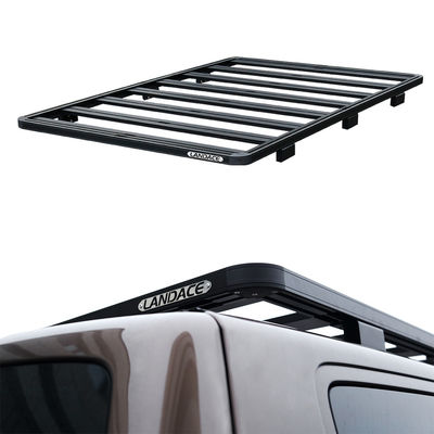 หลังคาติดตั้ง มูลนิเวอร์ซัล มัลติแวน 4X4 Slim Flat Low Profile พลาตฟอร์มเหล็กอัลลูมิเนียม