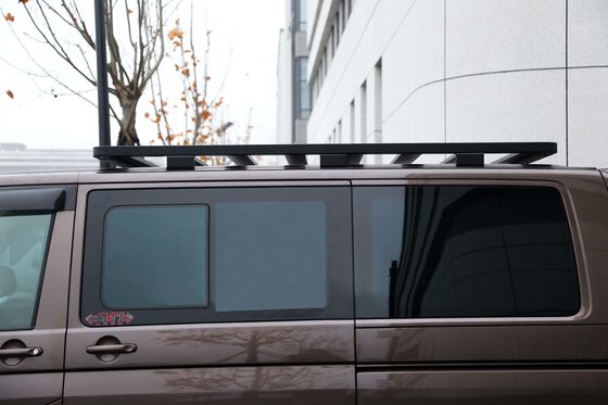 หลังคาติดตั้ง มูลนิเวอร์ซัล มัลติแวน 4X4 Slim Flat Low Profile พลาตฟอร์มเหล็กอัลลูมิเนียม