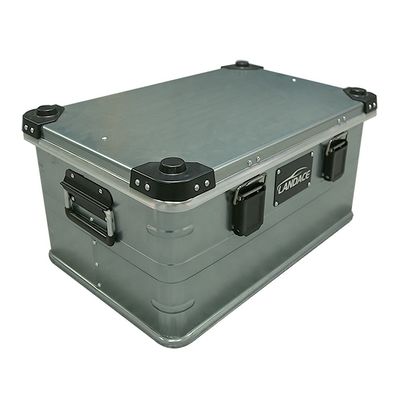กล่องแคมป์ออลูมิเนียมนอกถนน OEM กล่องชัคออลูมิเนียม