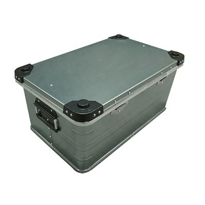 กล่องแคมป์ออลูมิเนียมนอกถนน OEM กล่องชัคออลูมิเนียม